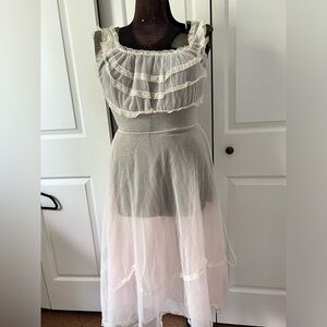 Vintage 1960’s Radcliffe Nylon Pink Nightgown
